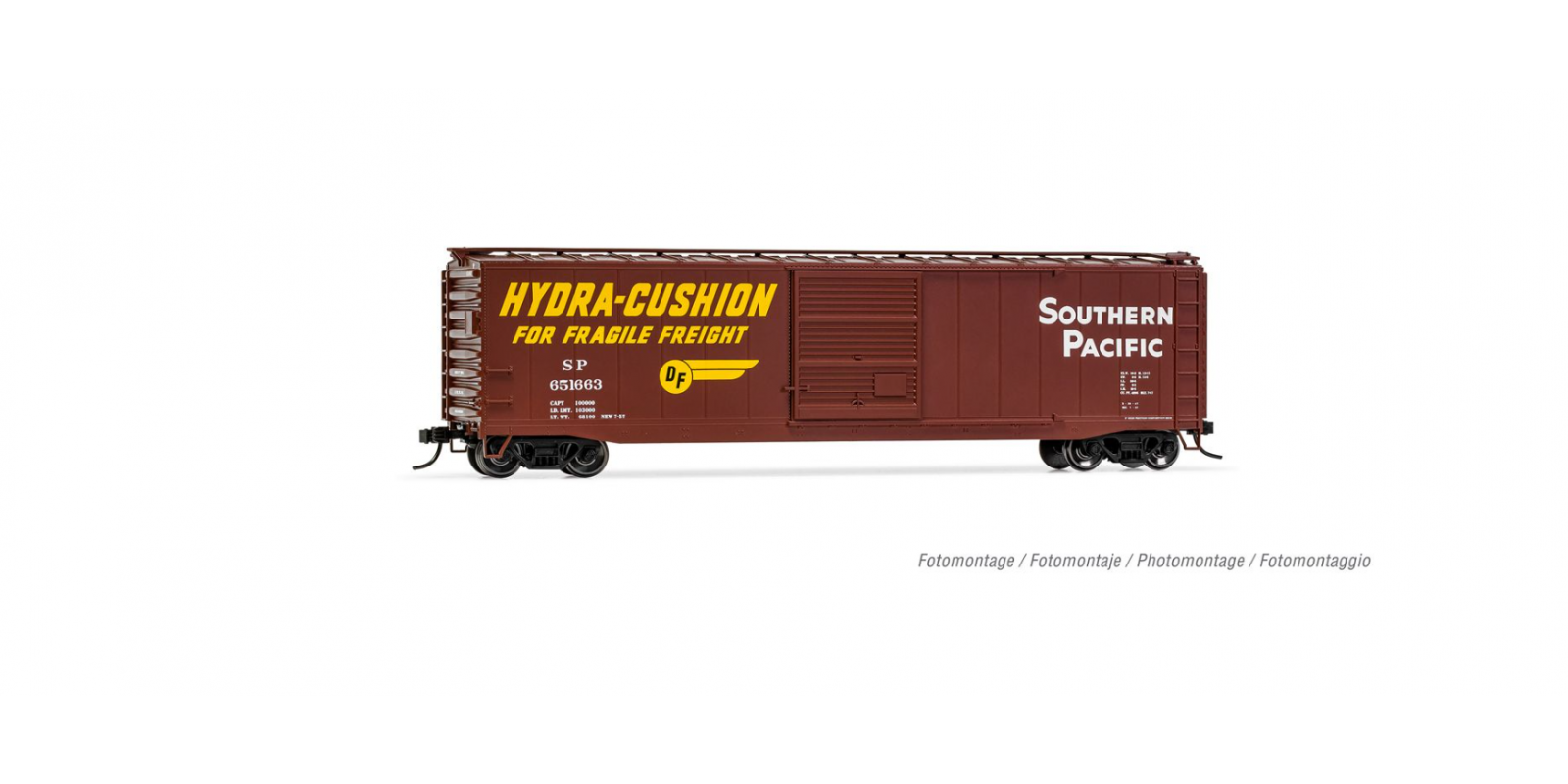 RI6585C Southern Pacific, Box Car, running number #3